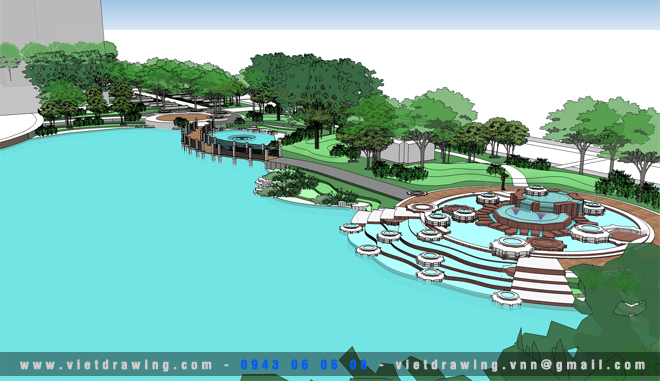 SU-031 Sketchup exterior vol.24 (Landscape Vol.5)