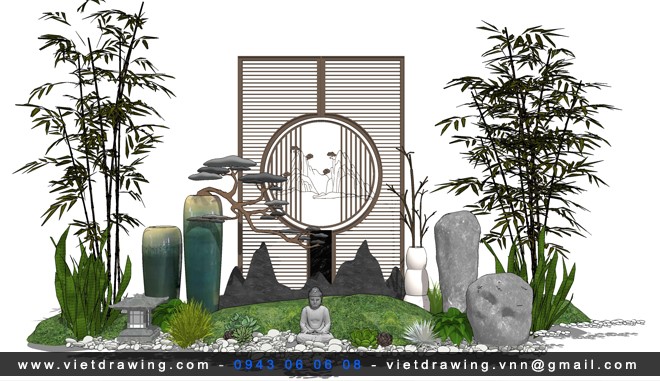 SU041 – SKETCHUP MINI SCENE VOL.1