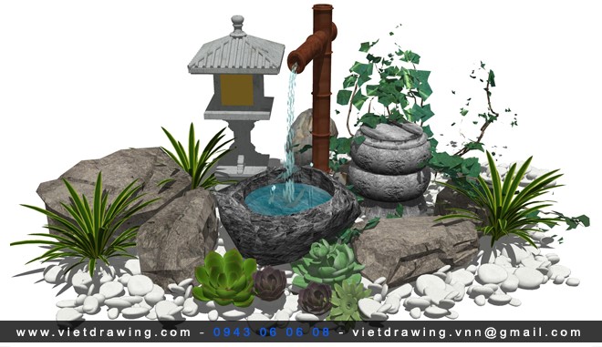 SU041 – SKETCHUP MINI SCENE VOL.1