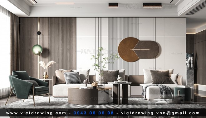M097 – 3D MODERN INTERIOR DESIGN 2022 (VRAY)