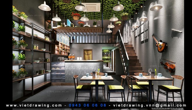 M100 – 3D FASTFOOD INTERIOR VOL.1 (VRAY)
