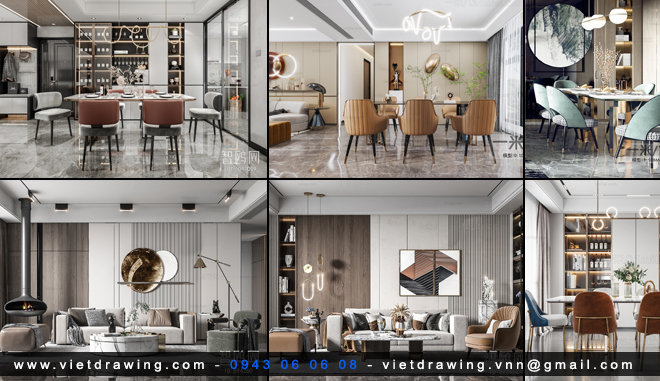 M0136 – MODERN LUXURY STYLES INTERIOR 2024 (VRAY)