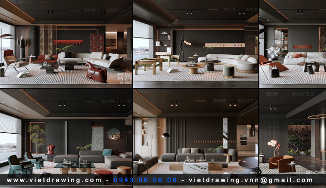 M0137 – MODERN STYLES INTERIOR 2024 (VRAY)