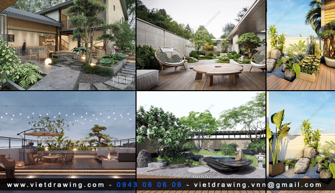 SU089 – SKETCHUP GARDEN VILLAS MODELS (2024)