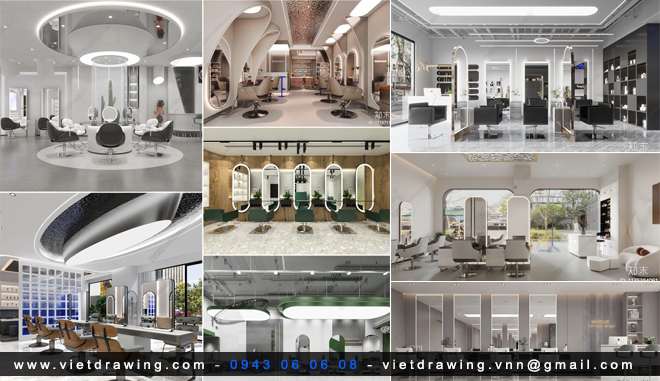 SK054 – SKETCHUP HAIR SALON VOL.1