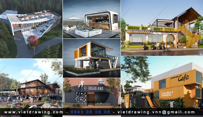 SU0136 – SKETCHUP COFFEE EXTERIOR VOL.2