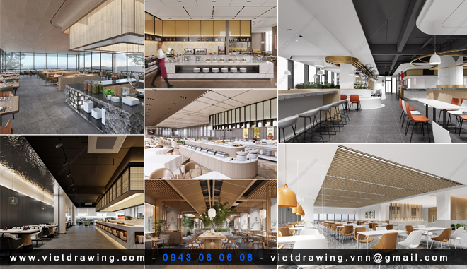 SK079 – SKETCHUP BUFFET RESTAURANT VOL.1
