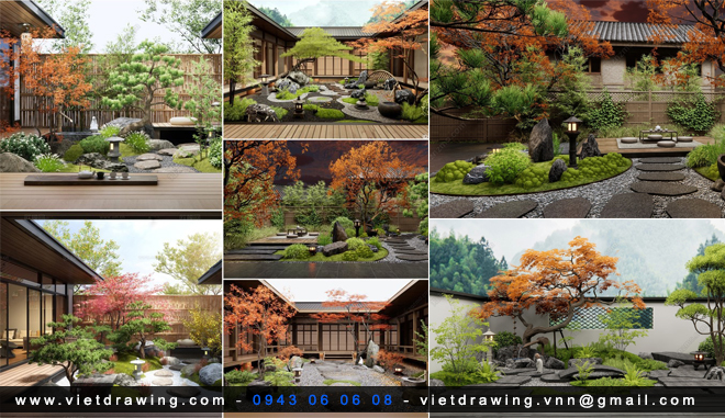 SU0143 – SKETCHUP JAPANESE GARDEN VOL.1