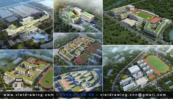 A021 – 3D SCHOOL EXTERIOR VOL.2
