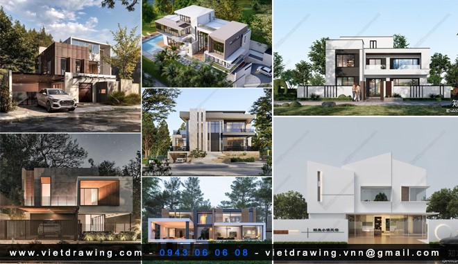 SU0152 – SKETCHUP VILLAS EXTERIOR VOL.6