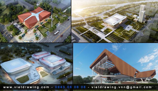 SU0157 – SKETCHUP EXHIBITION EXTERIOR VOL.1