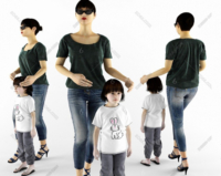 A009 – 3D PEOPLE MODEL COLLECTION VOL.1