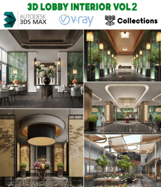 M0188 – 3D LOBBY INTERIOR VOL.2